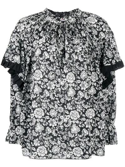 See By Chloé See By Chlo Women's Chs20aht27022905 Black Cotton Blouse