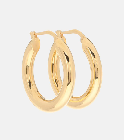 Jil Sander Gold-plated Hoop Earrings