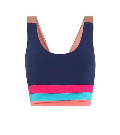 Lanston Sport Captivate Sports Bra In Blue