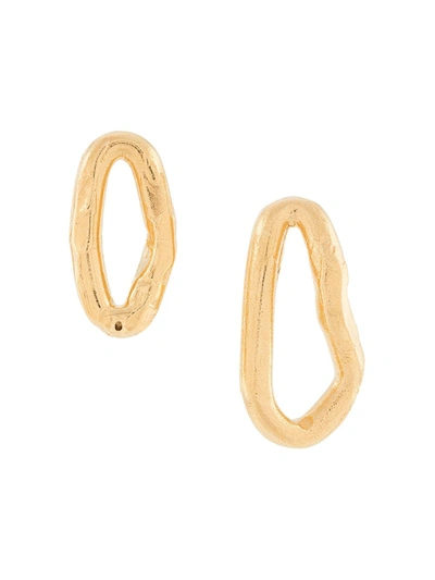 Alighieri The Phoenician 24kt Gold-plated Hoop Earrings