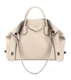 Givenchy Antigona Soft Medium Leather Tote In Dune