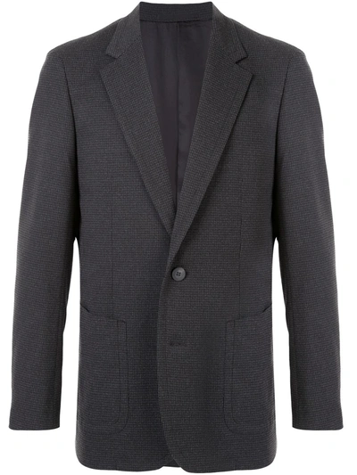 Kolor Single-breasted Fitted Blazer In Black