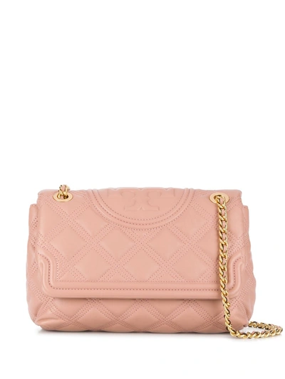 Tory Burch Quilted Tote In Pink