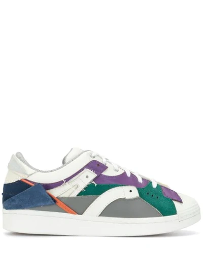 Kolor Lace-up Low-top Trainers In White