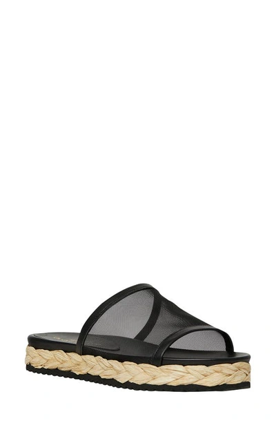 Andre Assous Women's Phoebe Espradrille Slide Sandals In Black