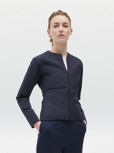 Aeance Women's Light Padded Jacket In Dark Blue