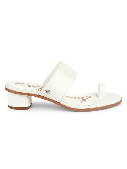 sam edelman white sandals