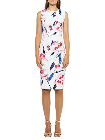 Alexia Admor Danica Floral Sheath Dress In Multi