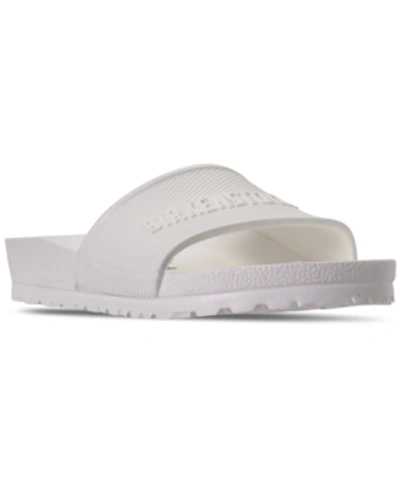 Birkenstock Women's Barbados Eva Slide Sandals From Finish Line In White