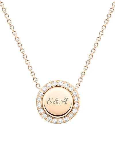 Piaget Women's Possession 18k Rose Gold & Diamond Pendant Necklace
