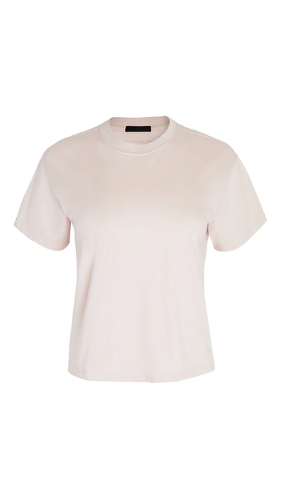 Atm Anthony Thomas Melillo Classic Jersey Boy Tee In Pale Pink