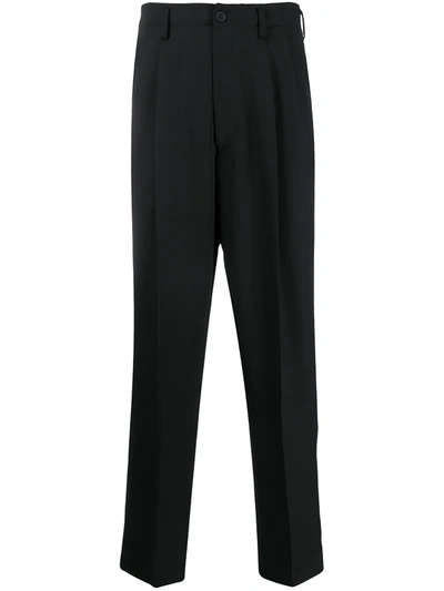 Haider Ackermann High-rise Tailored Trousers In Black
