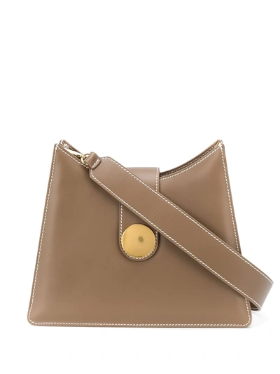 Elleme Cat Shoulder Bag In Brown