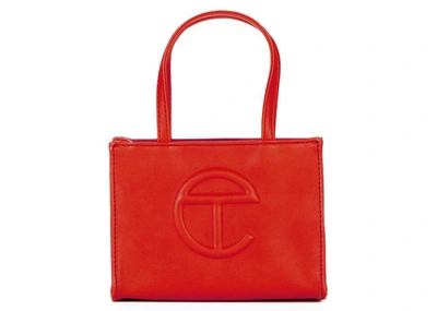 Pre-owned Telfar  Shopping Bag Small Red