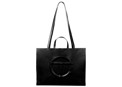 Pre-owned Telfar  Shopping Bag Large Black