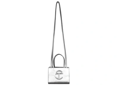 Pre-owned Shopping Bag Small Silver
