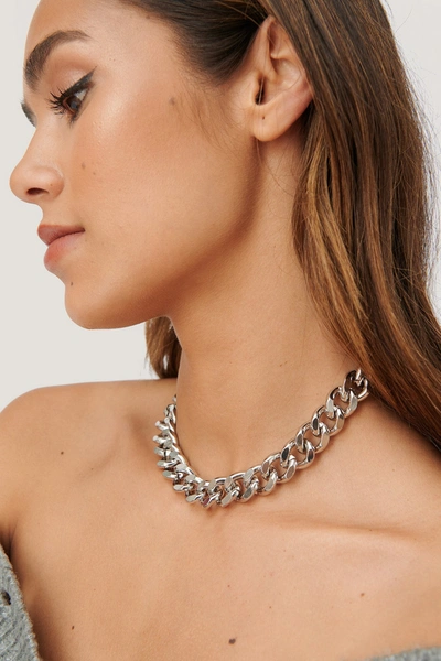 Na-kd Chain Necklace - Silver