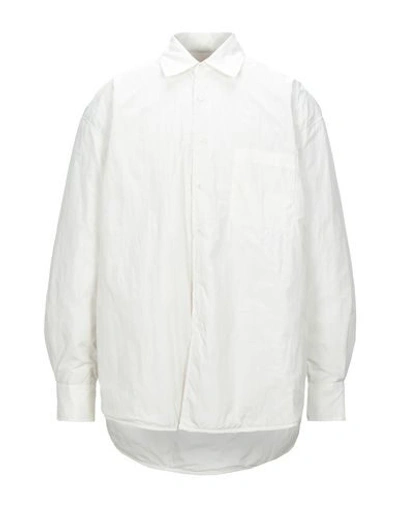 Our Legacy Solid Color Shirt In White