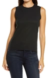 Commando Essential Muscle Tee In Black