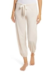 Eberjey Crop Knit Lounge Pants In Shell