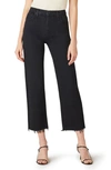 Hudson Remi High Waist Crop Straight Leg Jeans In Worn In