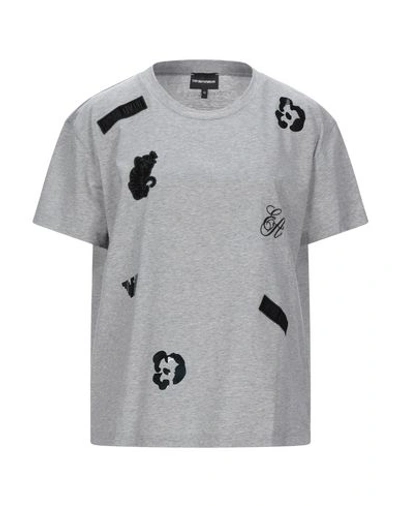 Emporio Armani T-shirt In Grey