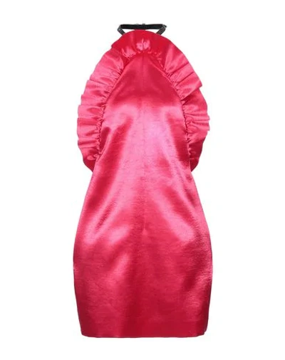 Philosophy Di Lorenzo Serafini Short Dresses In Fuchsia
