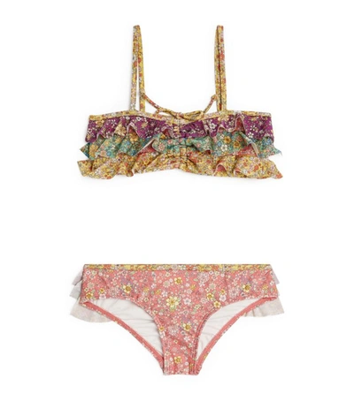 Zimmermann Carnaby Frill Bandeau Bikini (2-10 Years)