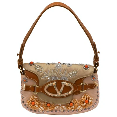 Pre-owned Valentino Garavani Silk Handbag In Multicolour