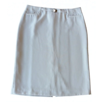 Pre-owned Burberry Mid-length Skirt In Beige