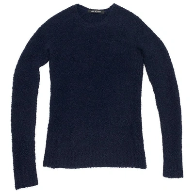 Pre-owned Neil Barrett Navy Synthetic Knitwear & Sweatshirt