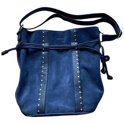 Pre-owned Claudie Pierlot Clutch Bag In Blue