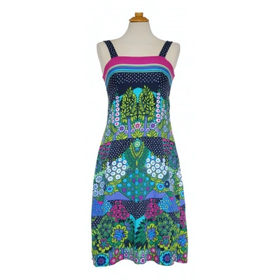 Pre-owned Lanvin Mid-length Dress In Multicolour