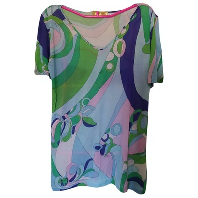 Pre-owned Emilio Pucci Multicolour  Top