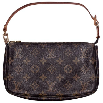 Pre-owned Louis Vuitton Pochette Accessoire Cloth Clutch Bag