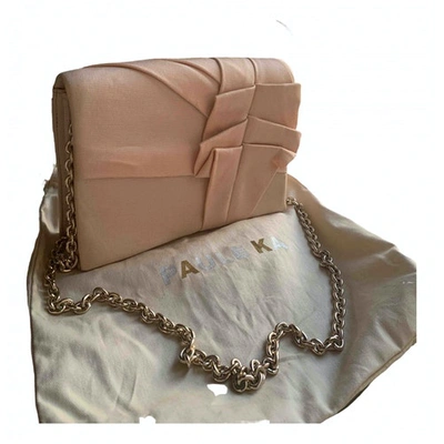 Pre-owned Paule Ka Crossbody Bag In Pink
