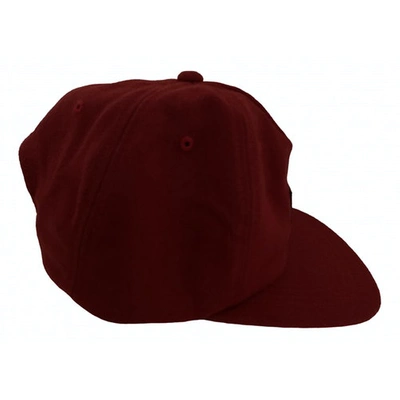 Pre-owned Vans Wool Hat In Red
