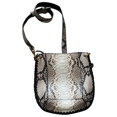 Pre-owned Isabel Marant Grey Python Handbag