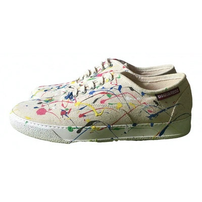 Pre-owned Dsquared2 Multicolour Cloth Trainers