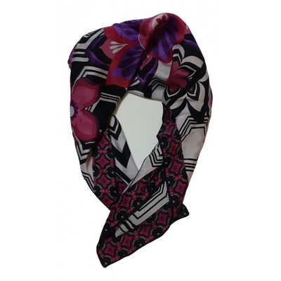 Pre-owned Pinko Silk Scarf
