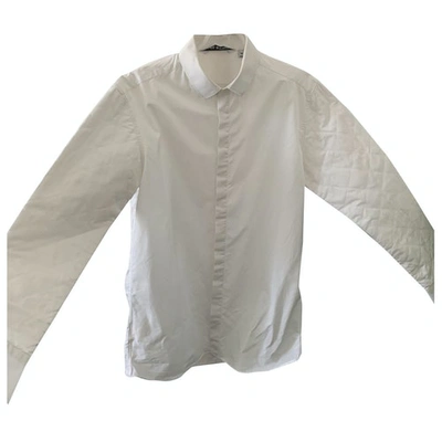 Pre-owned Neil Barrett White Cotton Shirts
