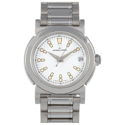 Pre-owned Universal Geneve Watch In Silver