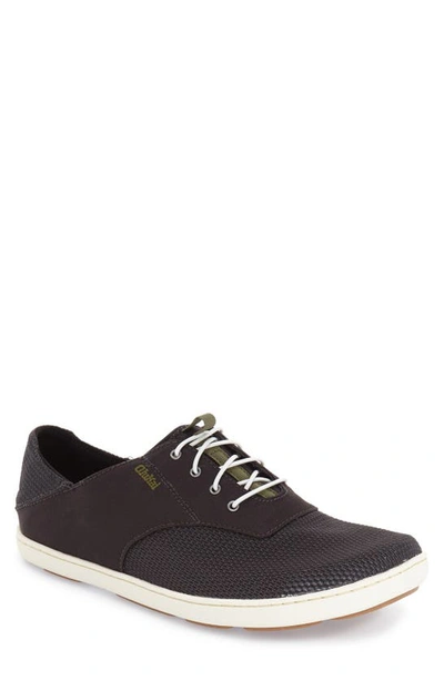 Olukai Nohea Moku Sneaker In Black/ Black