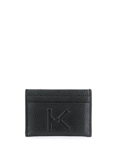 Kenzo Embossed Logo Cardholder In Black