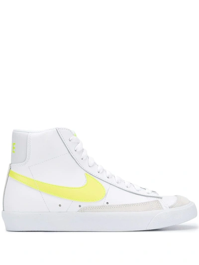 Nike Blazer Mid '77 High Top Sneaker In White