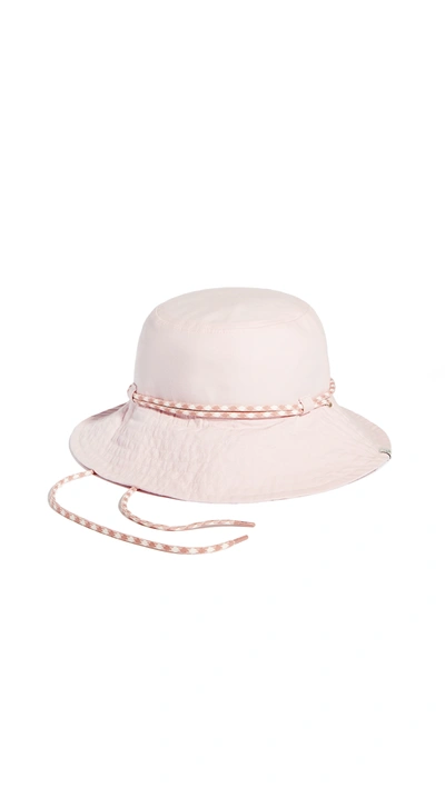 Rag & Bone Rope-trimmed Cotton Bucket Hat In Baby Pink