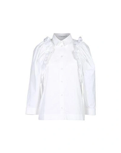 Simone Rocha Solid Color Shirts & Blouses In White