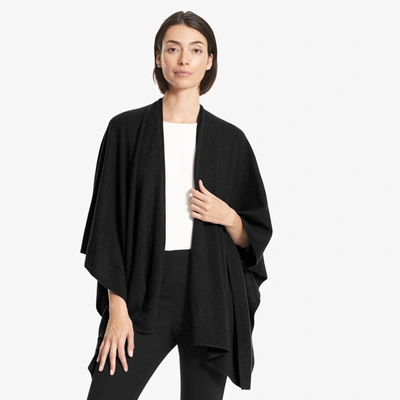 M.m.lafleur The Angelou Shawl In Black