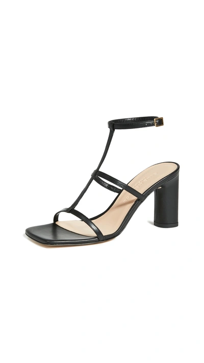 Club Monaco Catiey Heel Sandals In Black