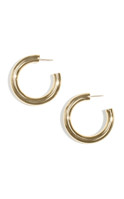 Young Frankk Women's Dylan Gold-plated Hoop Earrings